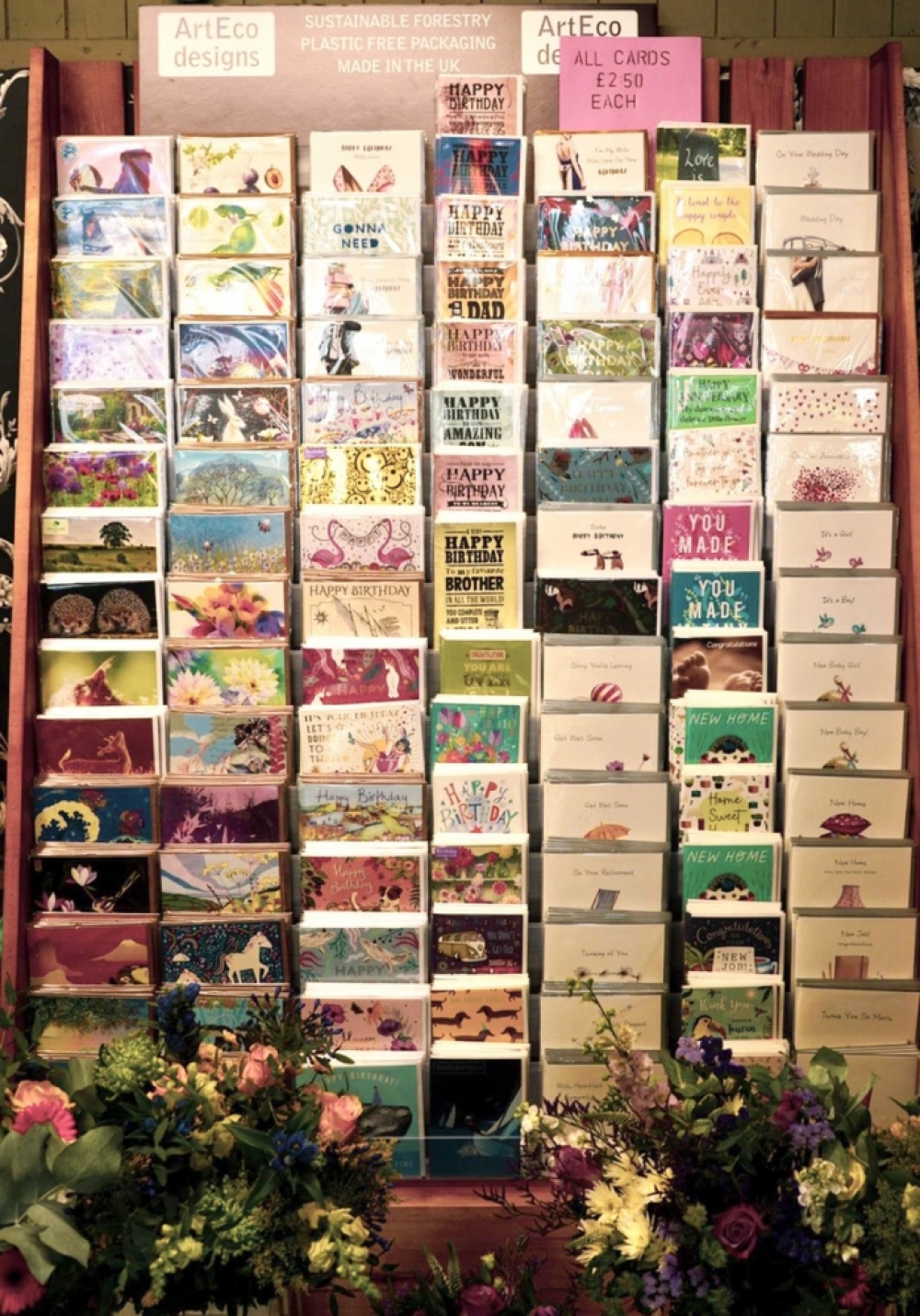 Greetings cards